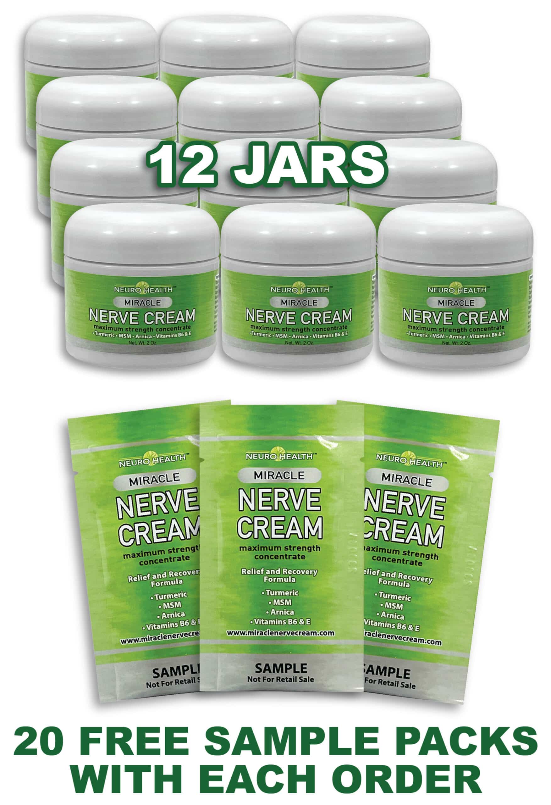 Miracle Nerve Cream Wholesale Pack